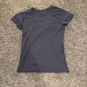 Purple Athleta Seamless Tee